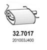 ASSO 32.7017 End Silencer